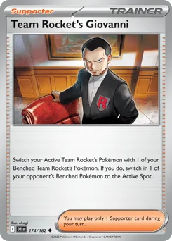 Team Rocket's Giovanni (Play Pokemon Stamp)