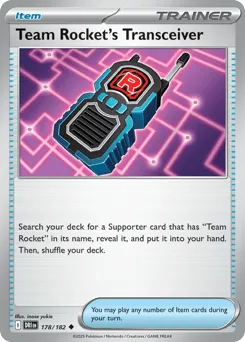 Team Rocket's Transceiver (Play Pokemon Stamp)