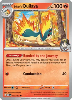 Ethan's Quilava (Play Pokemon Stamp)