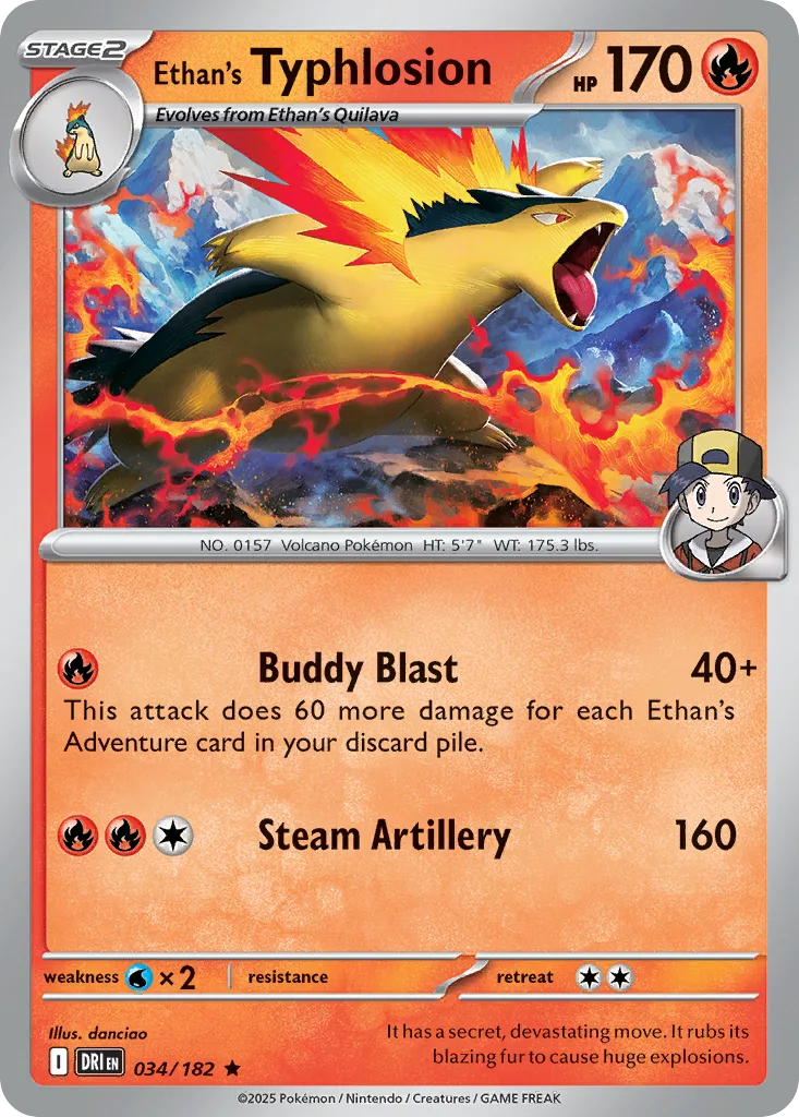 Ethan's Typhlosion (Staff Stamp)