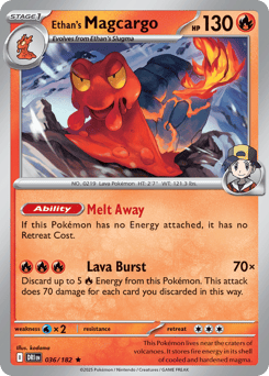 Ethan's Magcargo (Play Pokemon Stamp)