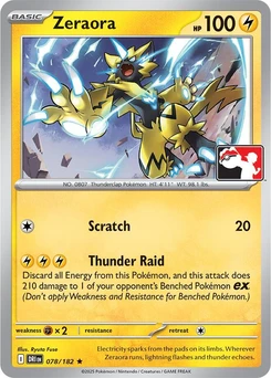 Zeraora (Play Pokemon Stamp)