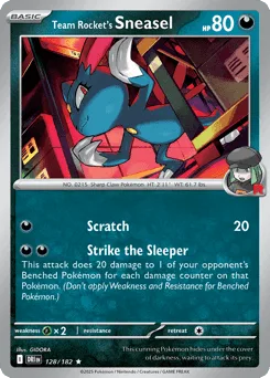 Team Rocket's Sneasel