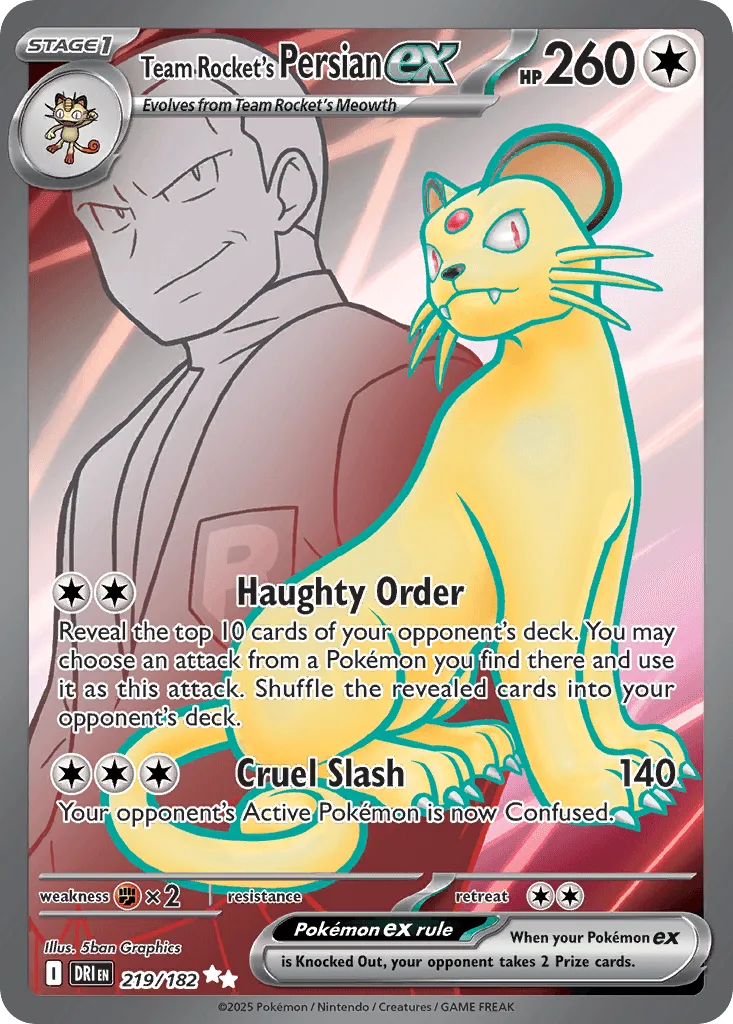Team Rocket's Persian ex