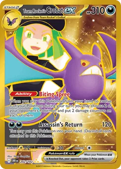 Team Rocket's Crobat ex