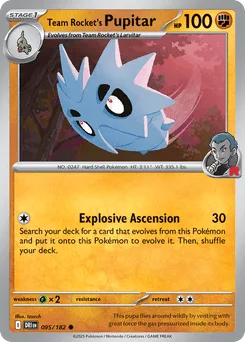 Team Rocket's Pupitar