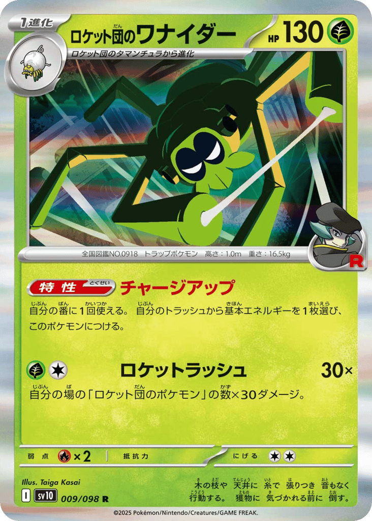 Team Rocket's Spidops