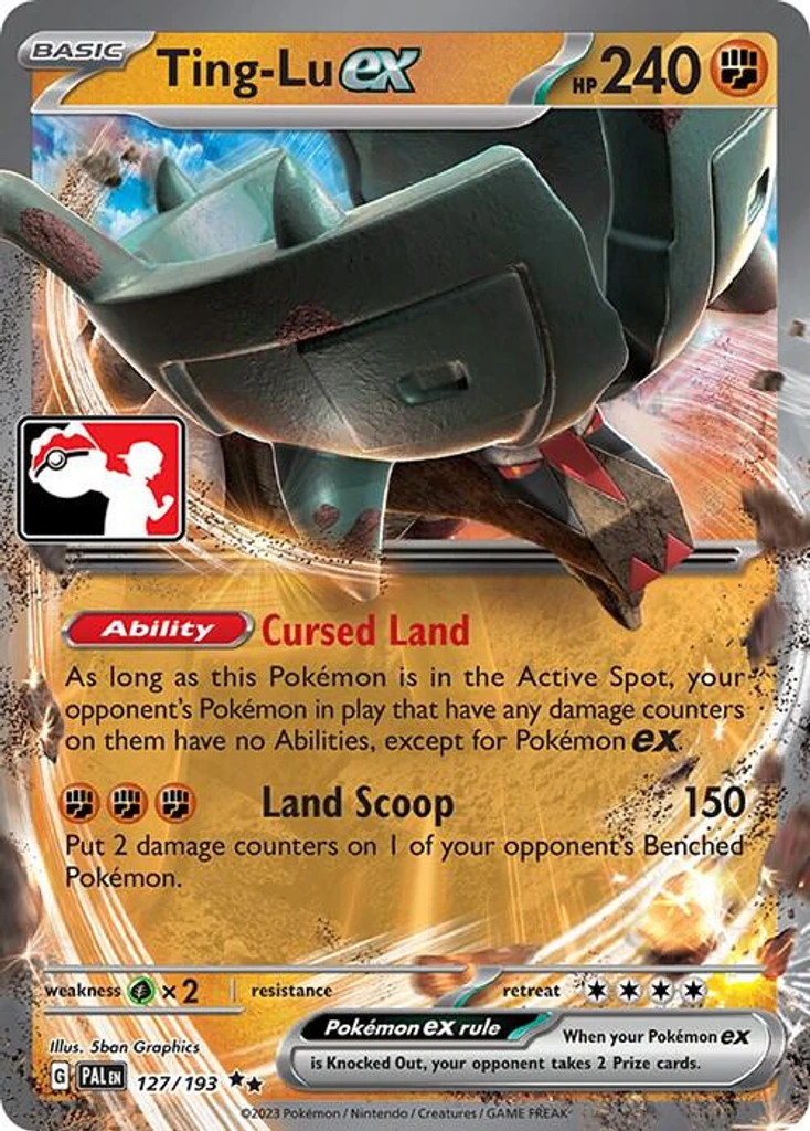 Ting-Lu ex (Play Pokemon Stamp)