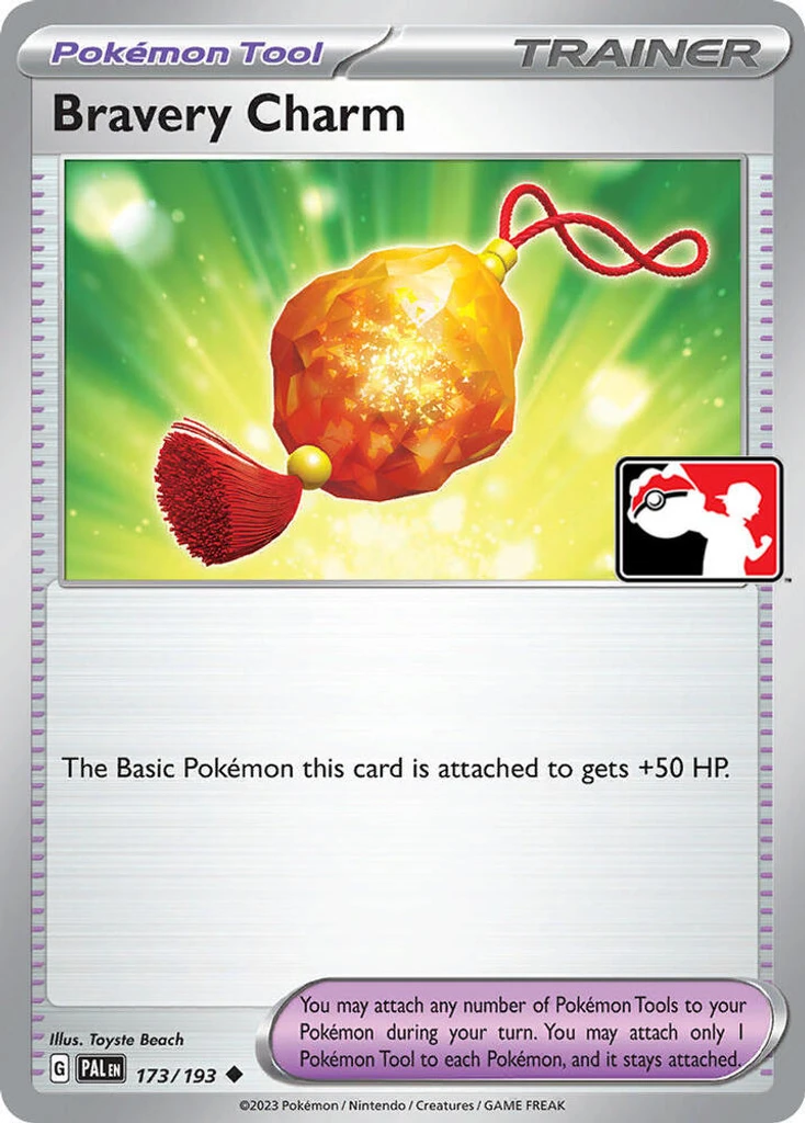 Bravery Charm (Play Pokemon Stamp)