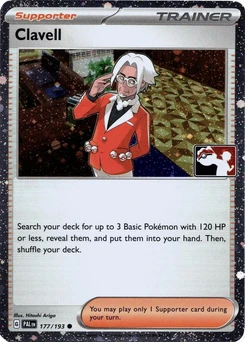 Clavell (Play Pokemon Stamp, Cosmos Holo)