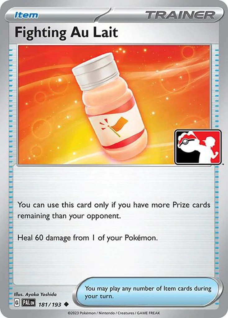 Fighting Au Lait (Play Pokemon Stamp)