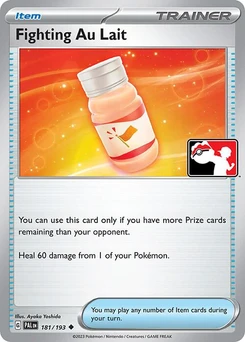 Fighting Au Lait (Play Pokemon Stamp)