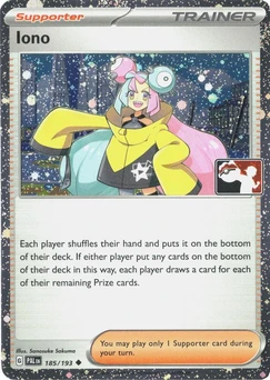 Iono (Play Pokemon Stamp, Cosmos Holo)