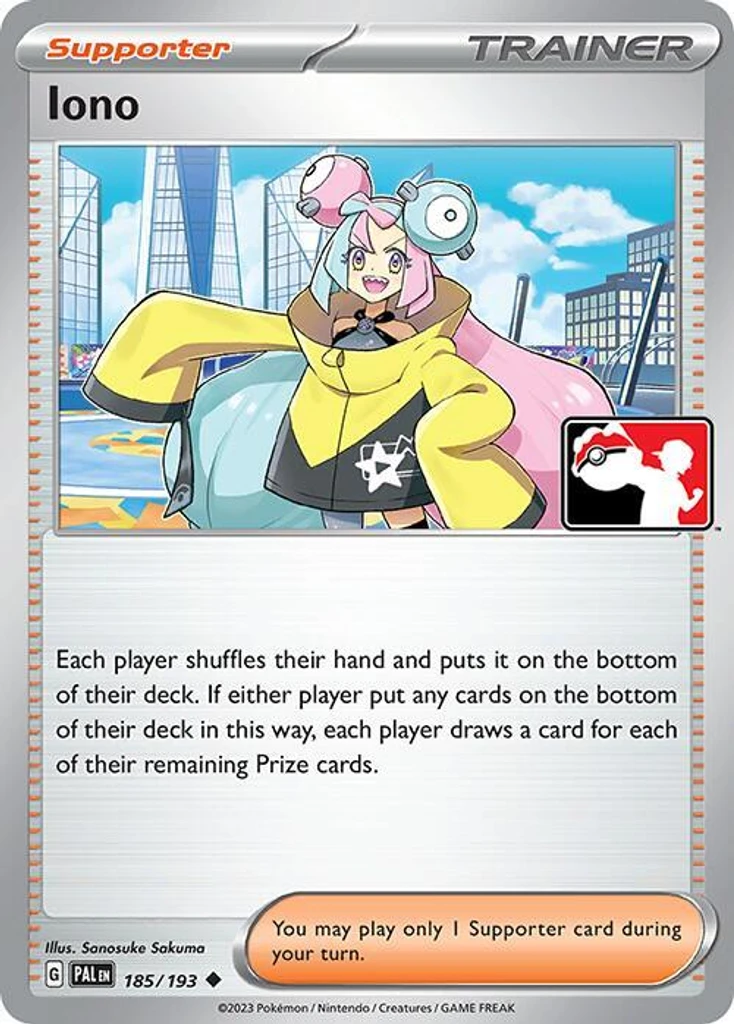 Iono (Play Pokemon Stamp)