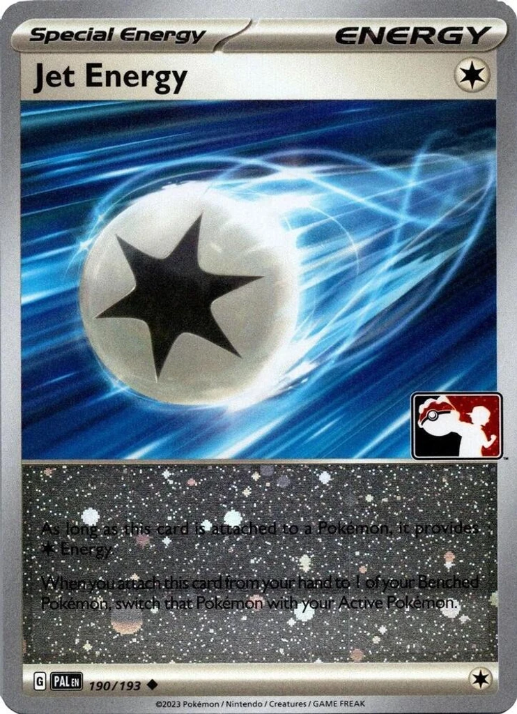 Jet Energy (Play Pokemon Stamp, Cosmos Holo)
