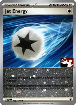 Jet Energy (Play Pokemon Stamp, Cosmos Holo)