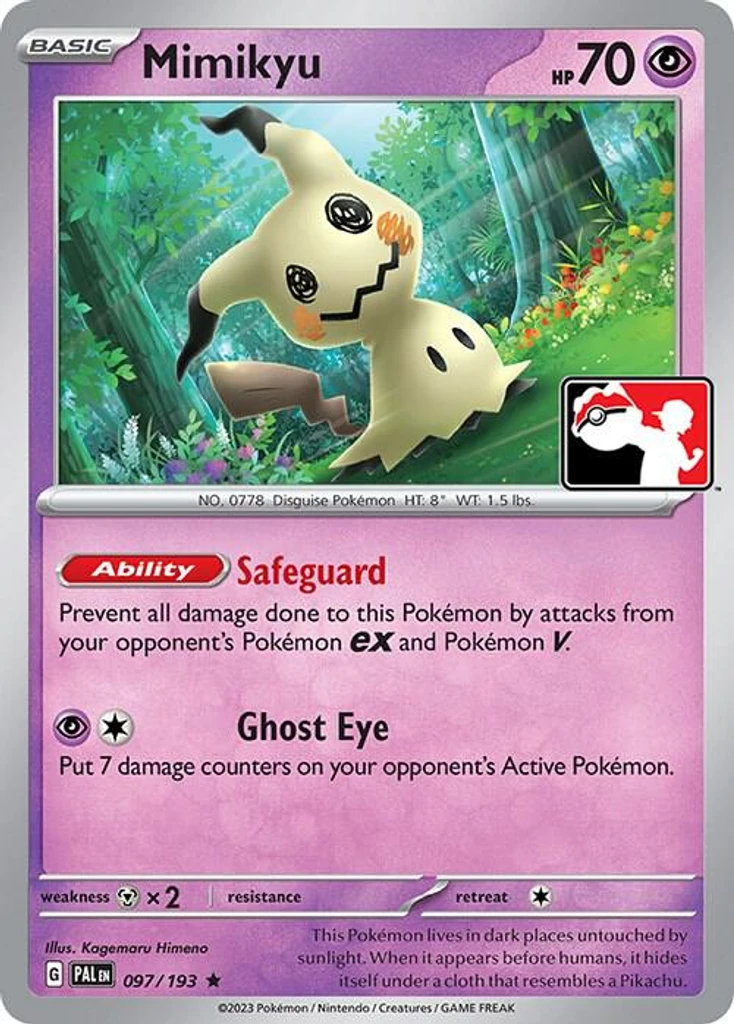 Mimikyu (Play Pokemon Stamp)