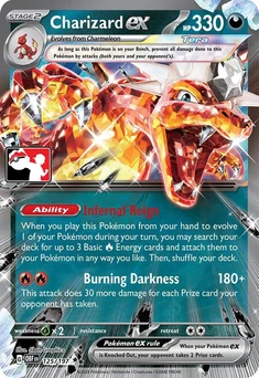 Charizard ex (Play Pokemon Stamp)