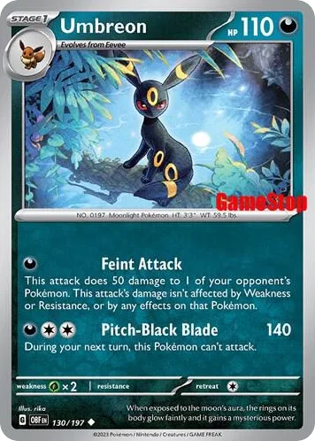Umbreon (Gamestop Stamp)