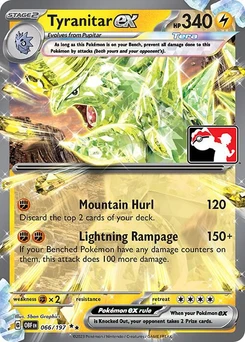 Tyranitar ex (Play Pokemon Stamp)