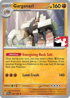Garganacl (Play Pokemon Stamp)
