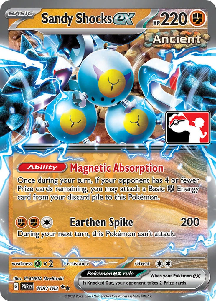 Sandy Shocks ex (Play Pokemon Stamp)