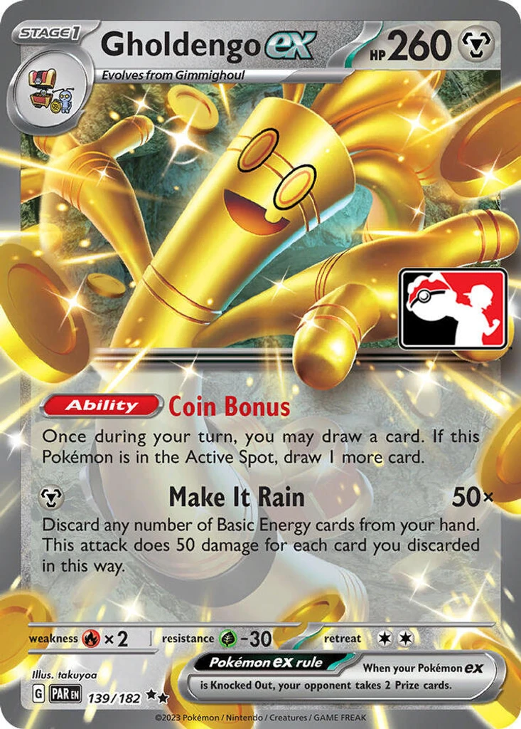 Gholdengo ex (Play Pokemon Stamp)
