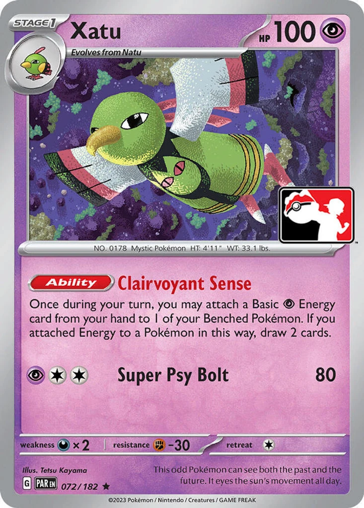 Xatu (Play Pokemon Stamp)
