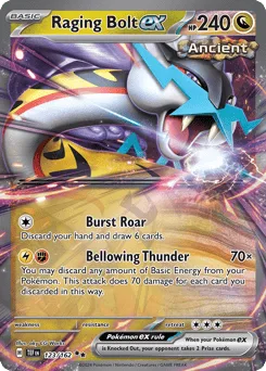 Raging Bolt ex (Play Pokemon Stamp)