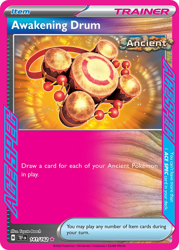 Awakening Drum (Play Pokemon Stamp)