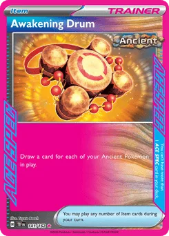 Awakening Drum (Play Pokemon Stamp)