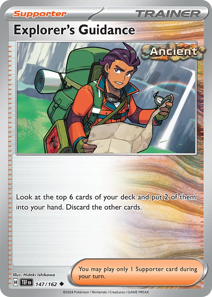 Explorer's Guidance (Play Pokemon Stamp)