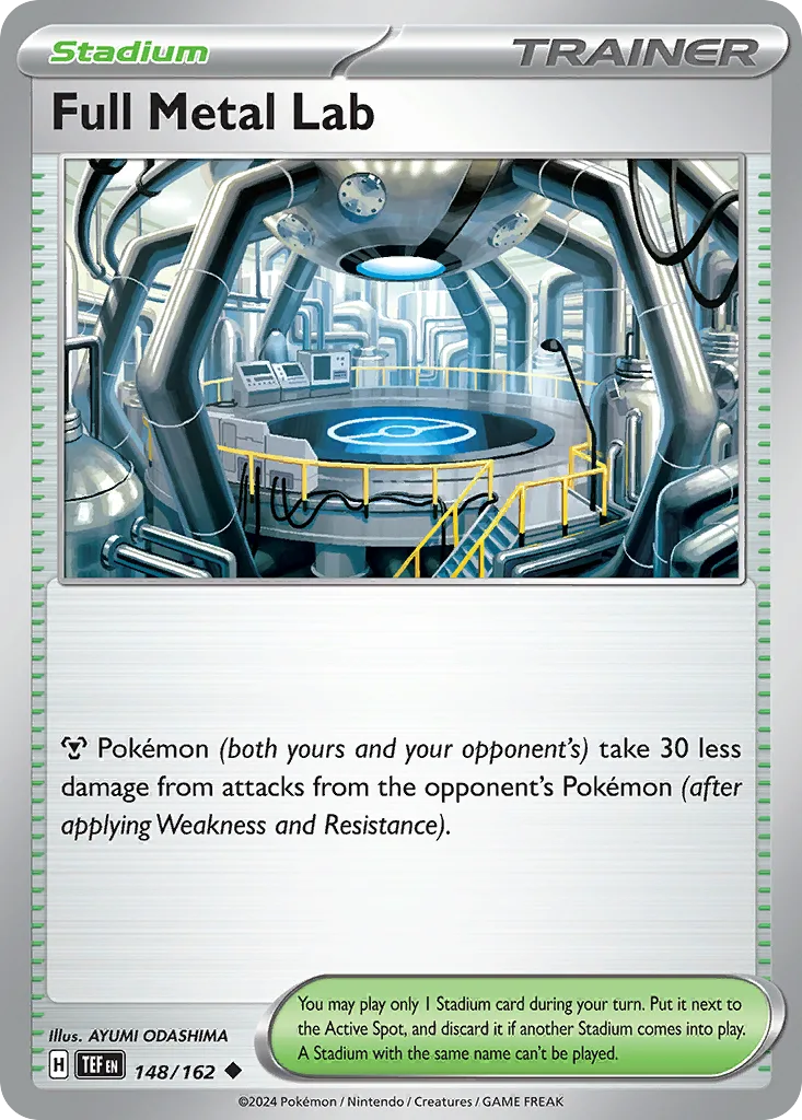 Full Metal Lab (Play Pokemon Stamp)