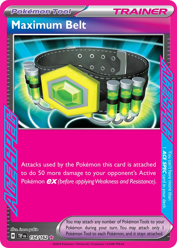 Maximum Belt (Play Pokemon Stamp)