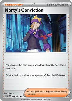 Morty's Conviction (Play Pokemon Stamp)