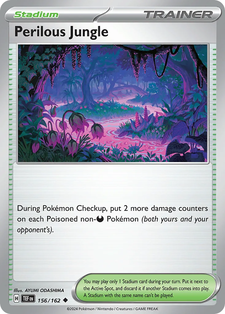 Perilous Jungle (Play Pokemon Stamp)