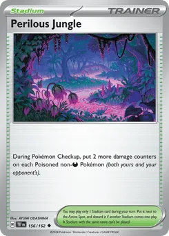 Perilous Jungle (Play Pokemon Stamp)