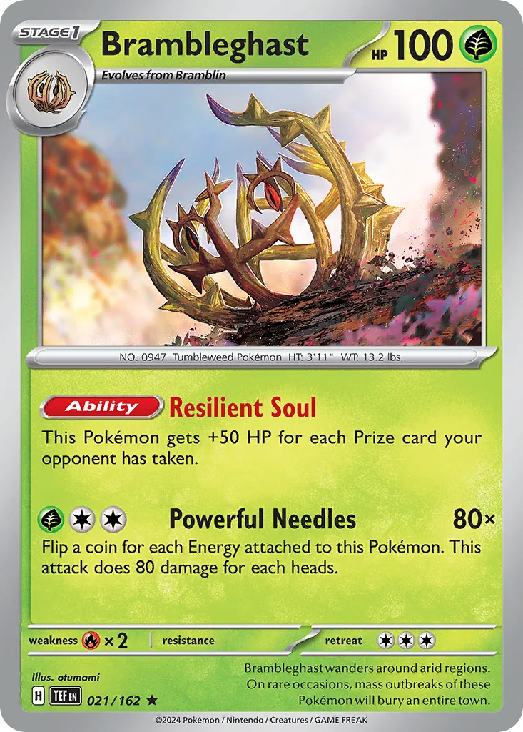 Brambleghast (Play Pokemon Stamp)
