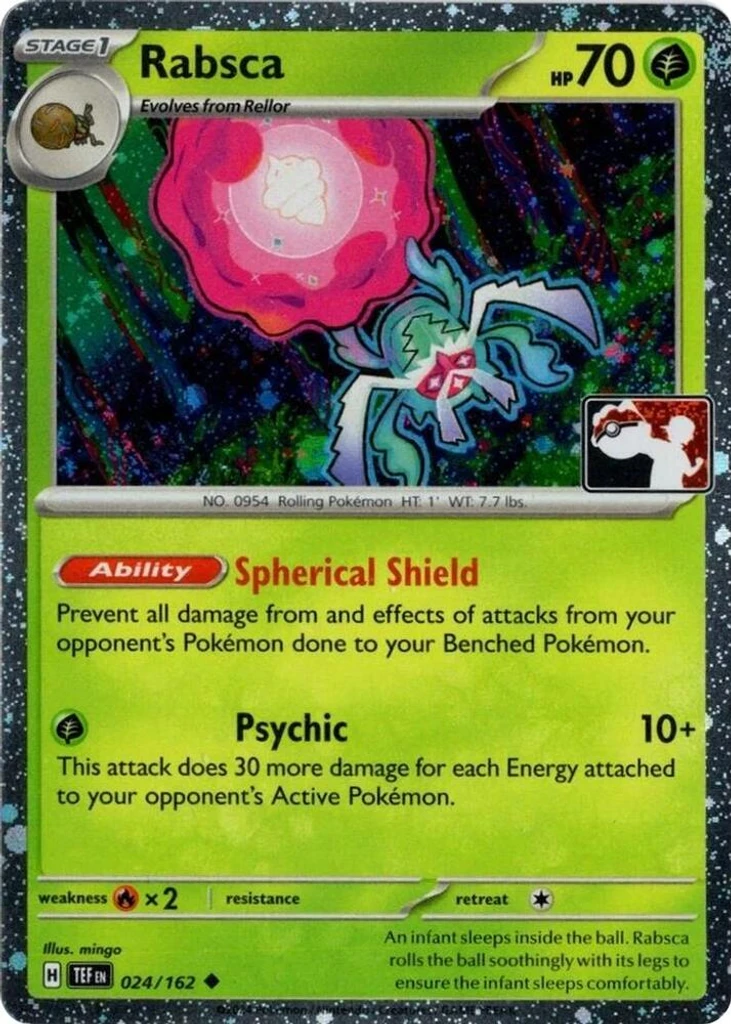 Rabsca (Play Pokemon Stamp, Cosmos Holo)