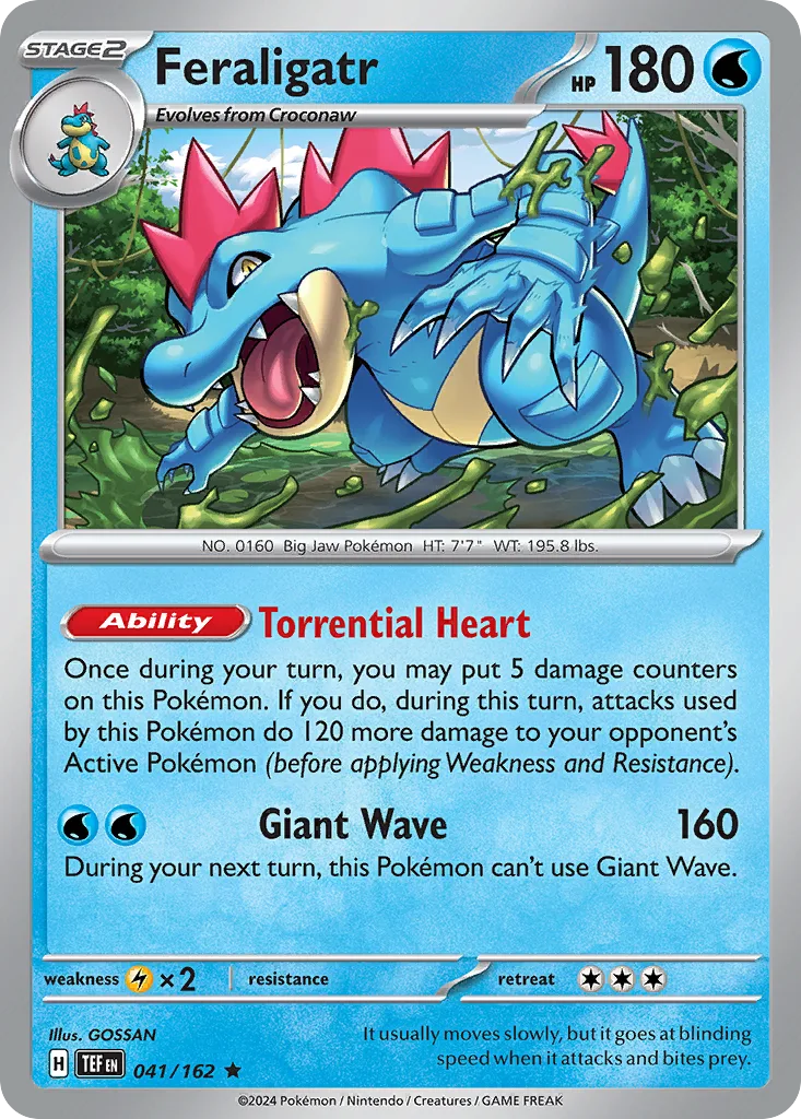 Feraligatr (Play Pokemon Stamp)