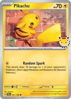 Pikachu (Pokemon Day Stamp)