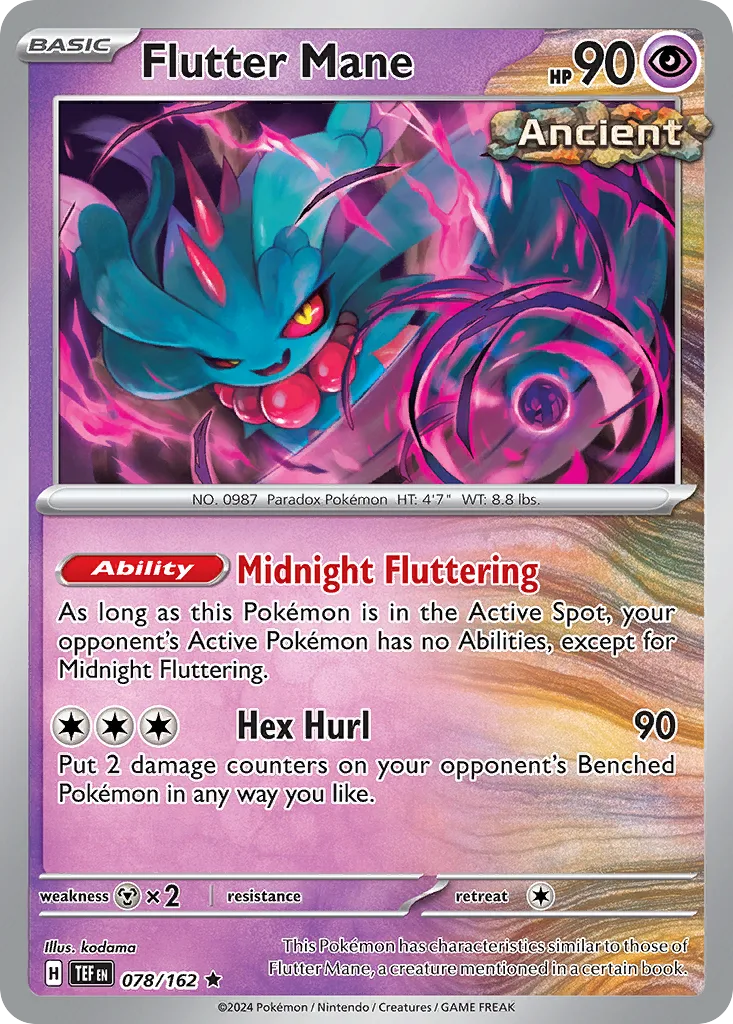 Flutter Mane (Play Pokemon Stamp)