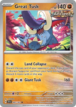 Great Tusk (Play Pokemon Stamp)