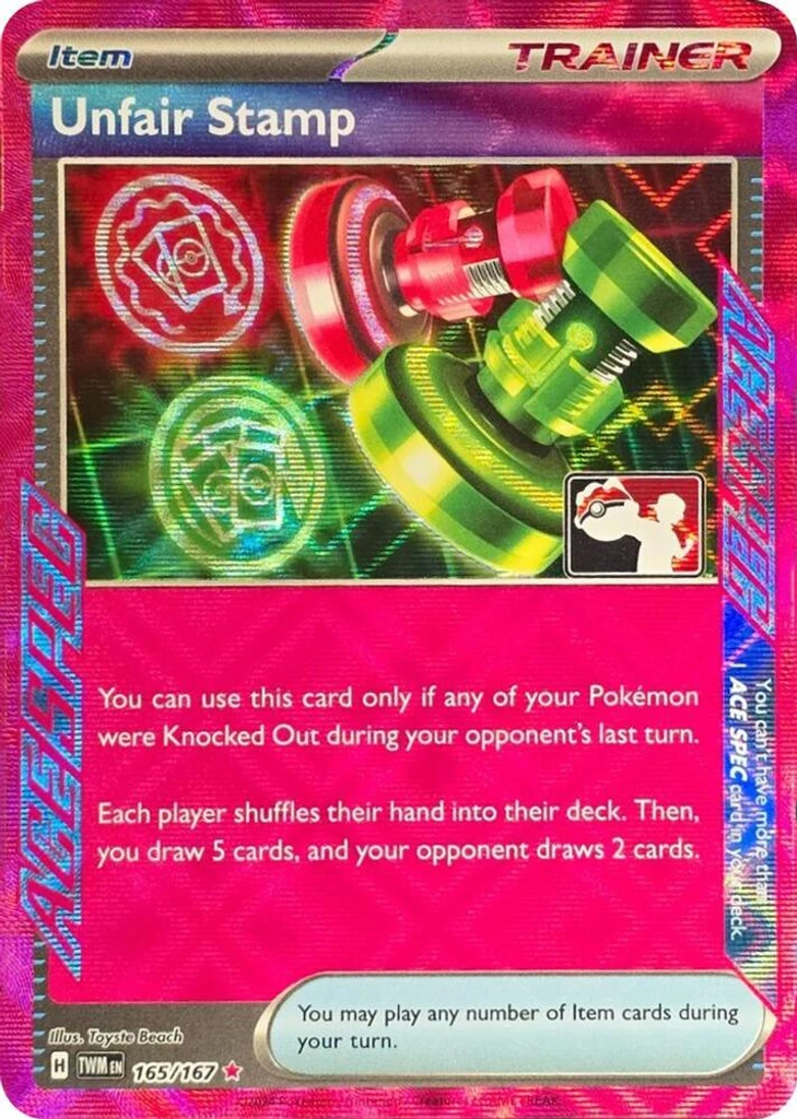 Unfair Stamp (Play Pokemon Stamp)