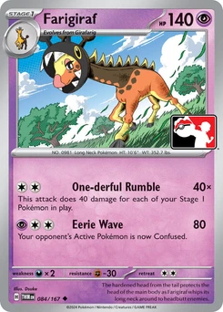 Farigiraf (Play Pokemon Stamp)