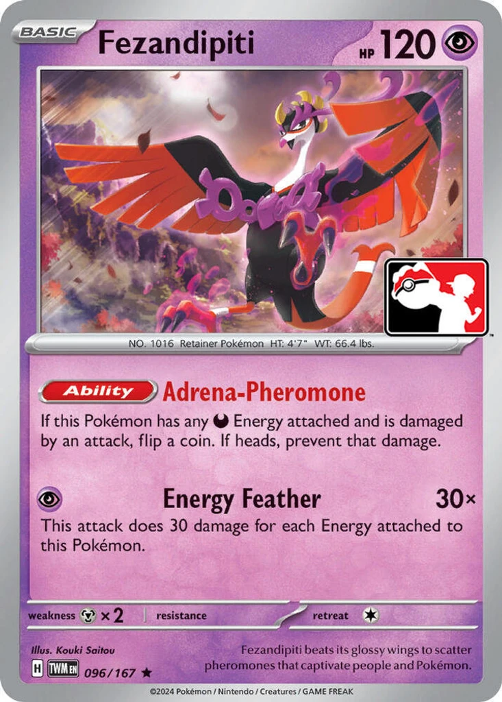 Fezandipiti (Play Pokemon Stamp)