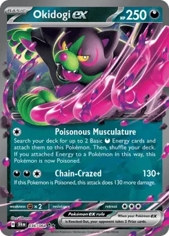 Okidogi ex (Play Pokemon Stamp)