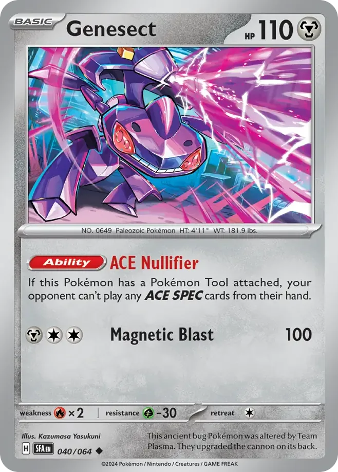 Genesect (Play Pokemon Stamp)