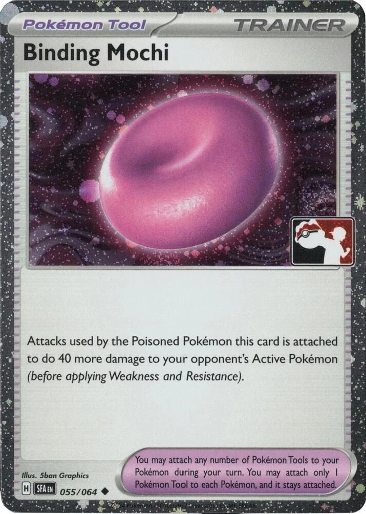 Binding Mochi (Play Pokemon Stamp, Cosmos Holo)