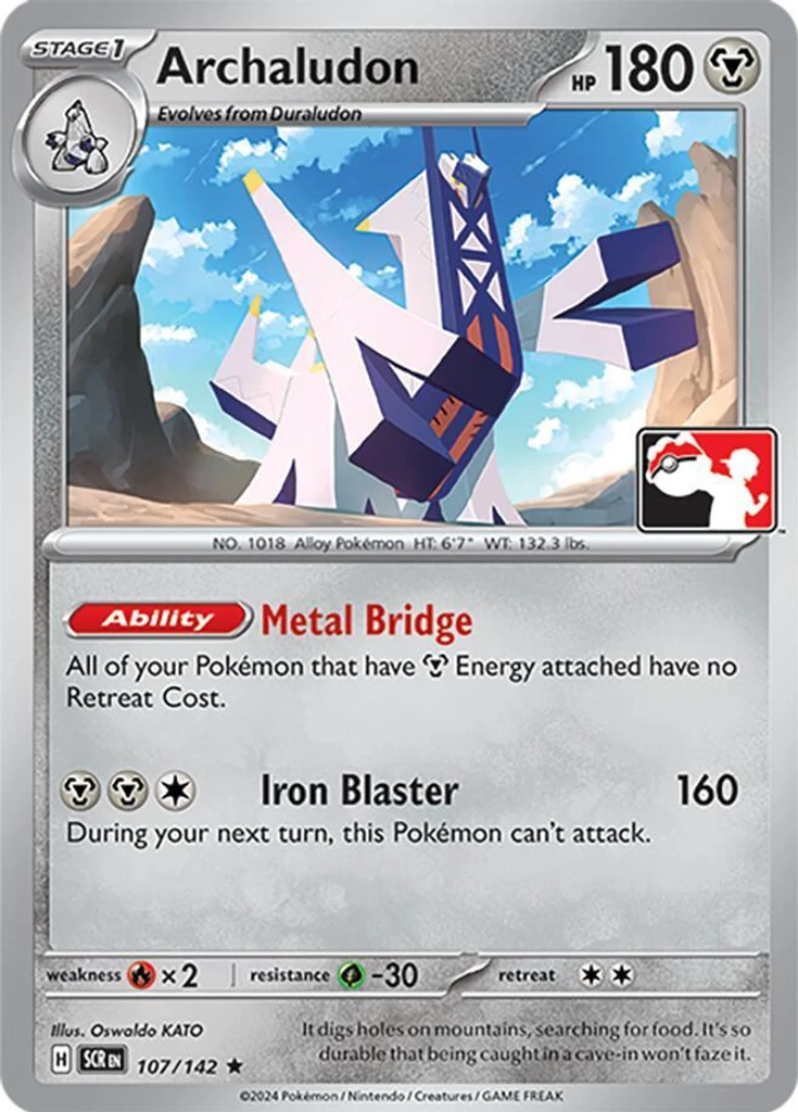 Archaludon (Play Pokemon Stamp)